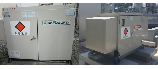 非常用発電機負荷試験の施工実績